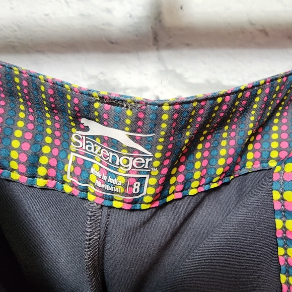 Slazenger Womens Golf Tennis Geometrical Print Skort - Picture 4 of 7